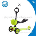 Three wheel pedal scooter 3 in 1 mini kick scooter